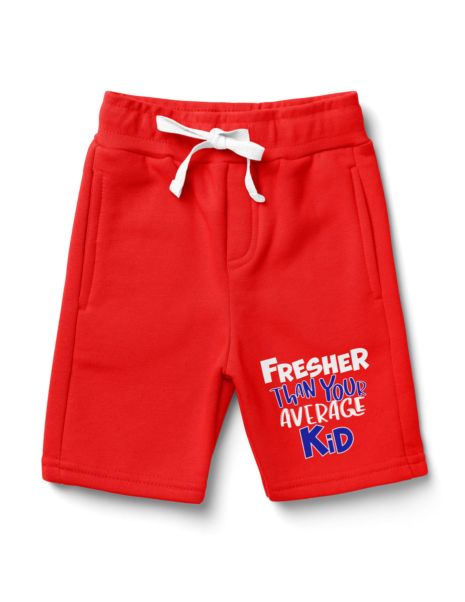 Red Half Pants For boys